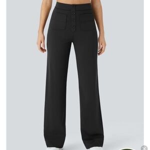 HALARA High Waisted Wide Leg Pants Black
Size Medium